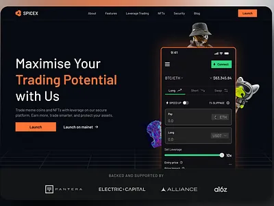NFT Exchange platform Exploration binance crypto cryptocurrency defi exchange nft web3 website