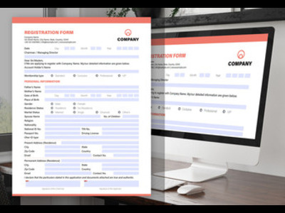 Form - Application Design - Creasions application design