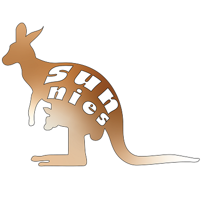 Kangaroo Logo graphic design logo