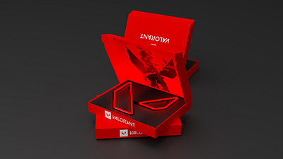 Valorant LED Neon 3d design led neon packaging