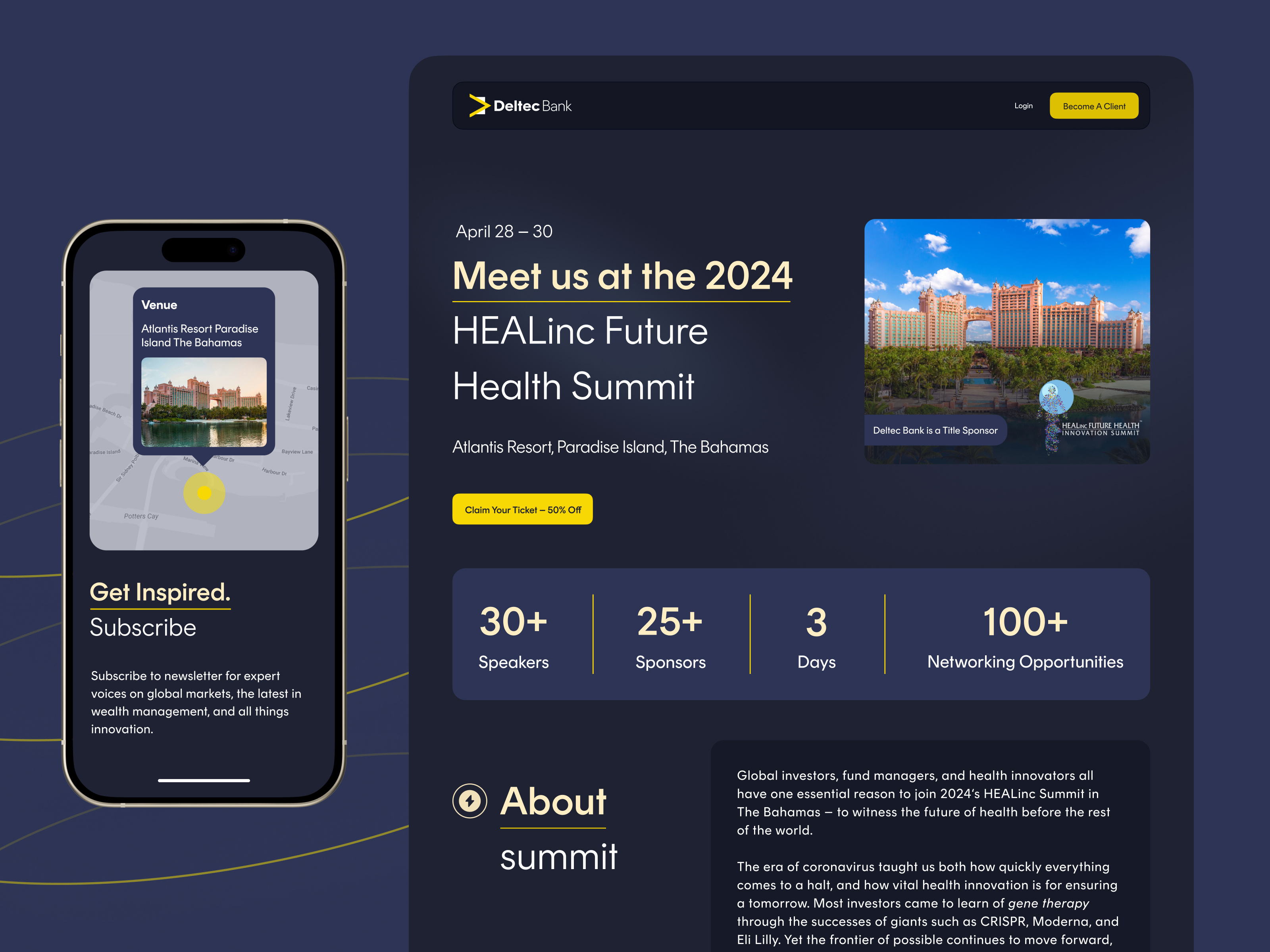 Example of Landing Page Design