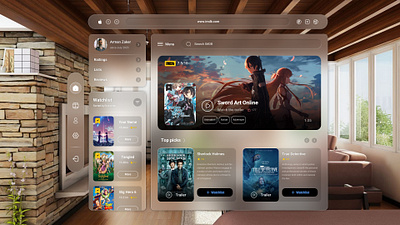 Design imdb - AR ar design figma graphic design icon logo ui ux vector vr