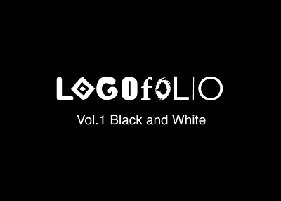 Logofolio Vol 1: Black & White design graphic design hand drawn logo logo design logofolio logotype