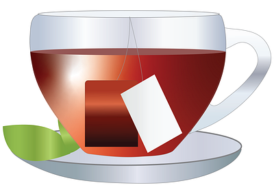 Teacup Illustration graphic design