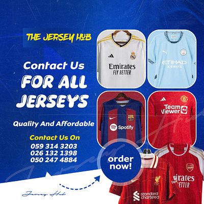 Jersey flyer design