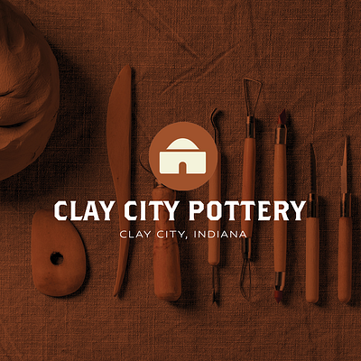 Proposed Clay City Pottery branding adobeillustrator brand branddesign brandidentity branding brandmark brandmarks clay colorpallete creativedesigner design illustration indiana indianadesigner logo logodesigner logomarks midwest pottery typography