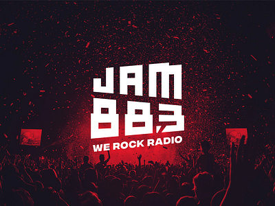 We Rock Radio jam 88.3 logo music radio rock station