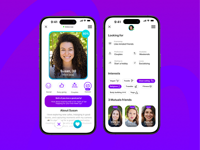 Daily UI Challenge: User Profile Design graphic design ui
