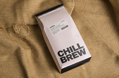 CHILLBREW Packaging Design bag design branding coffee design packaging design product