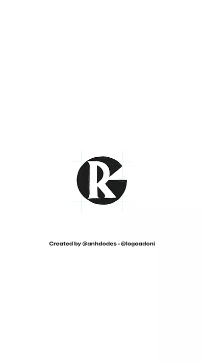 Sleek RG GR monogram typography logo for sale 3d anhdodes animation branding design graphic design illustration logo logo design logo designer logodesign minimalist logo minimalist logo design monogram logo motion graphics ui