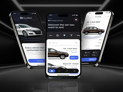 Circuit Rent - Car Rental Mobile App booking app business clean design design mobile app mobile app design mobile design mobile ui responsive ui ui design user experience user interface ux ux design