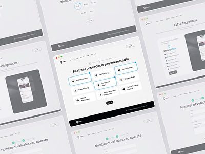 All-in-One Trucking Management Software Solution animation creative design dark and light theme freightmanagement gpsmonitoring graphic design logisticsmanagement logo motion graphics steps ui treading steps design ui userexperience