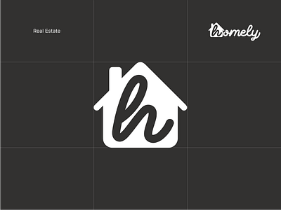 Logo Concept | Homely brand design brand guidelines brand identity branding brandmark design home house icon logo real estate