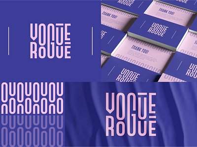 Vogue Rogue Branding branding graphic design logo