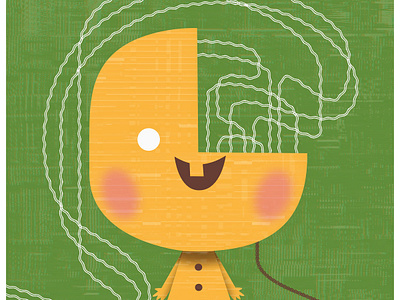 Totally Wired! branding character design cute design illustration im kawaii logo tweedlebop ui