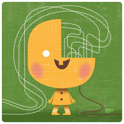 Totally Wired! branding character design cute design illustration im kawaii logo tweedlebop