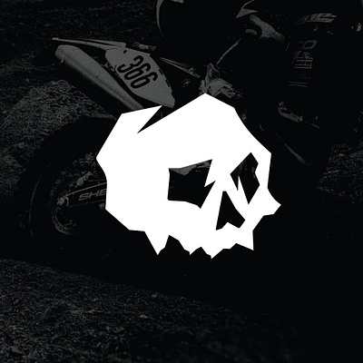 Deviant Ink MX Logo braap deviant icon motocross mx skull sled vehicle wraps wrap