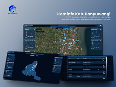 CCTV Analytics analytics blue cctv cctv analytics dark mode dashboard kominfo website