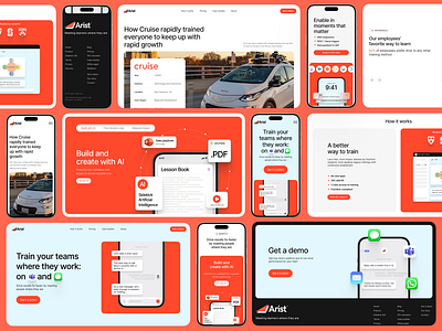 Case Study: Arist Website Design branding case study communication design graphic design interaction design interface mobile app training ui user experience user interface ux ux design web web animation web design web marketing website website design