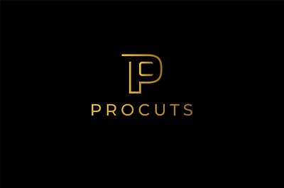 PROCUTS MONOGRAM LOGO branding business logo design graphic design initial logo logo logo design luxury logo minimal minimalist logo modern logo monogram monogram logo wordmark logo