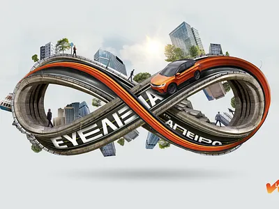 Flexiverse design digital art illustration key visual