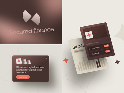 Secured finance - design concept banking brand branding design digital finance graphic graphic design illustration inspiration logo product ui