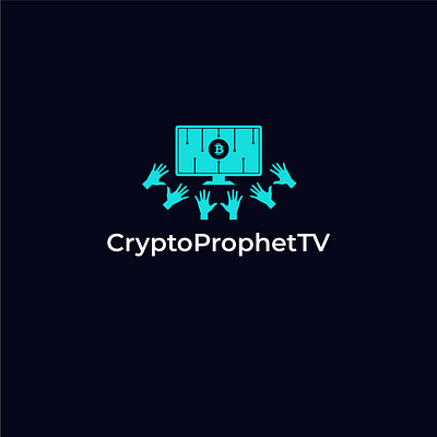 CRYPTOPROPHETTV LOGO branding business logo crypto crypto logo custom logo design elegant logo geometric graphic design logo logo custom logo design minimal minimal logo vector