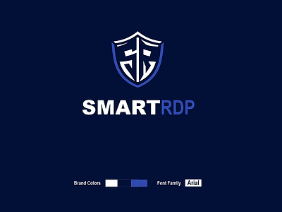 Smart RDP Logo graphic design logo