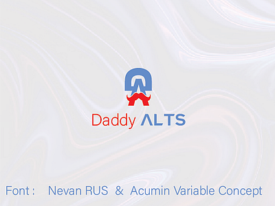 Daddy Alts graphic design logo