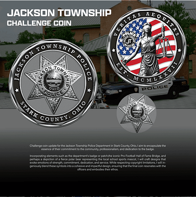 JACKSON TOWNSHIP CHALLENGE COIN comemorative