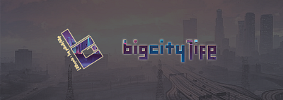 Big City Life Logo graphic design logo