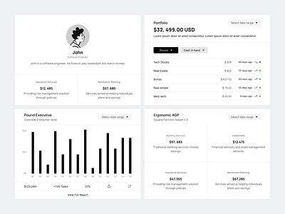 Outosia - Fintech Application esg figma fintech ui ux