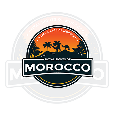 Royal Sights of Morroco Logo graphic design