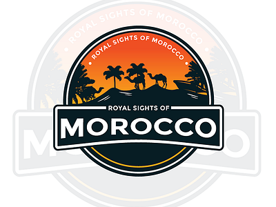 Royal Sights of Morroco Logo graphic design