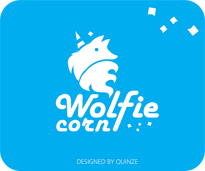 Wolfie Corn Logo graphic design logo