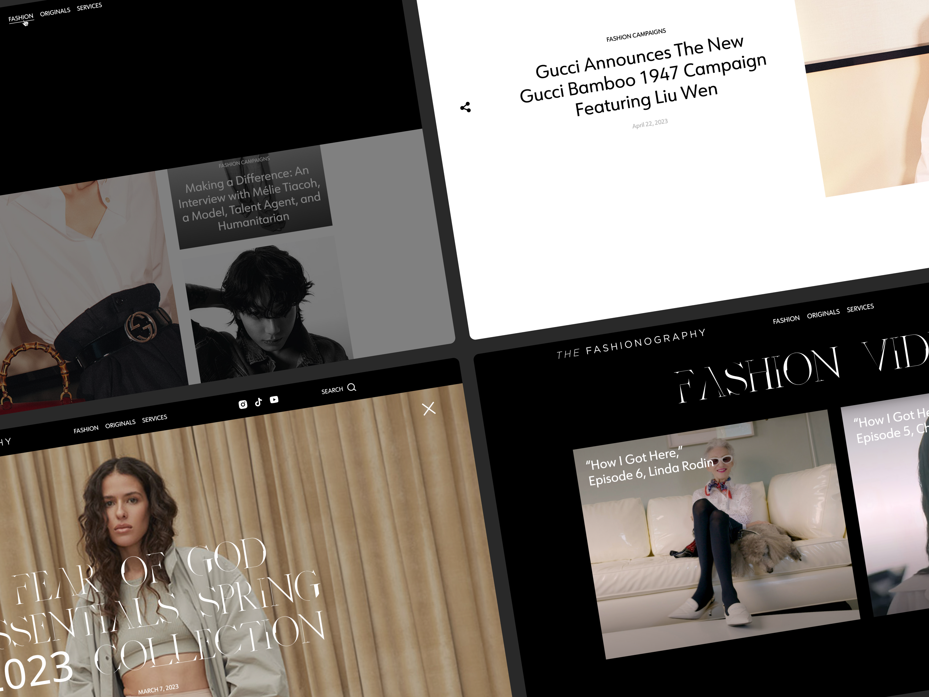 UI Design For Online Media designs, themes, templates and downloadable ...