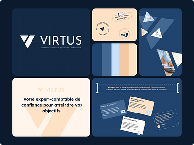 VIRTUS - BRANDING branding graphic design logo ui