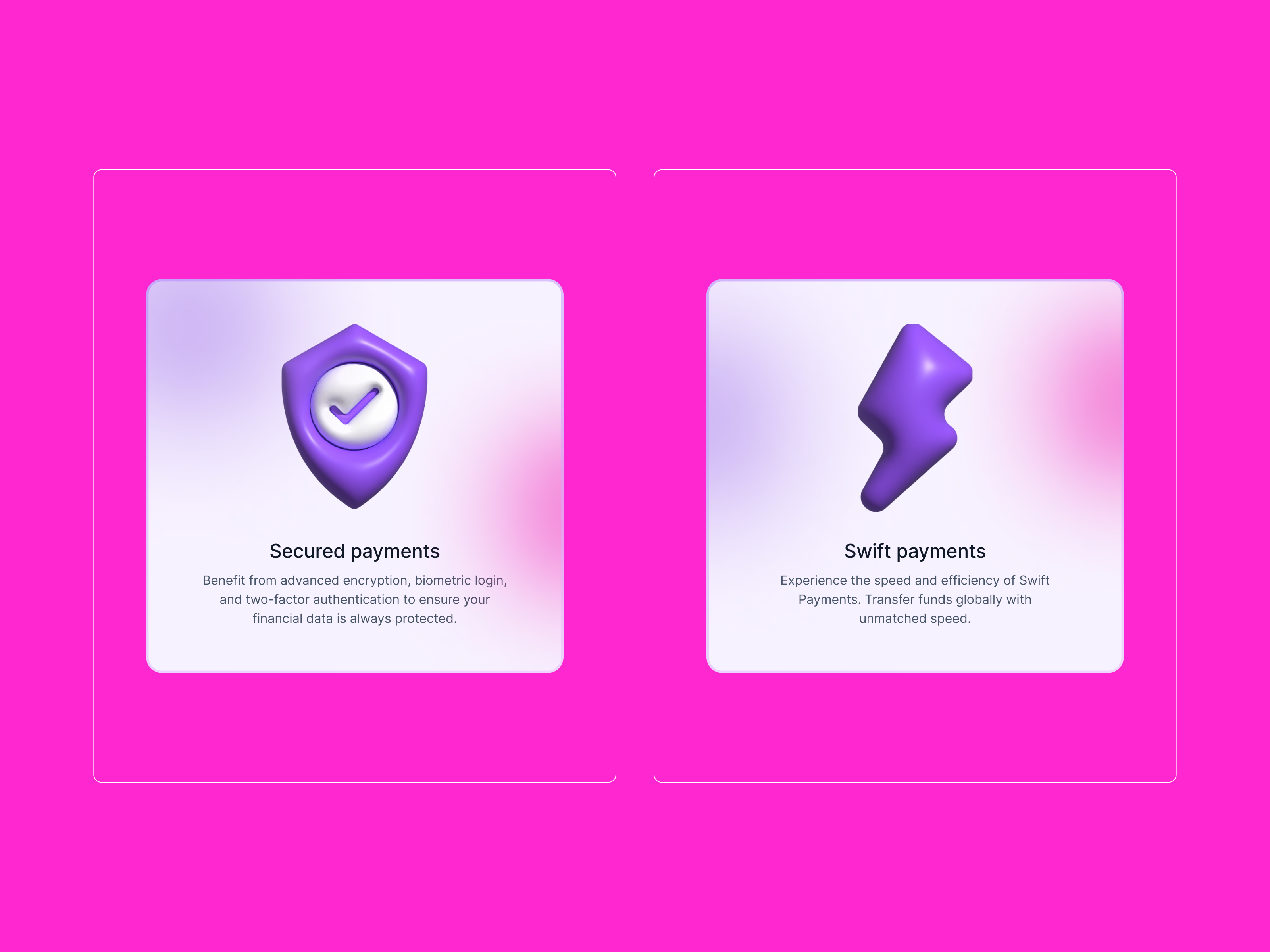 UI Card design with balloon icons modals product design ui ui cards uiux