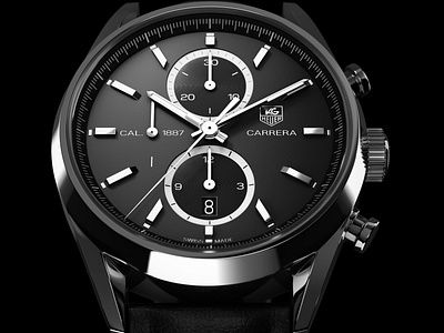 TAG HEUER CARRERA WATCH 3d