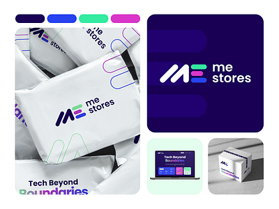 ME Stores Branding & Packaging branding graphic design logo