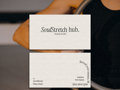 Business Card design | Pilates Studio Brand brand assets branding branding design design digitalmarketing graphic design illustration logo vector