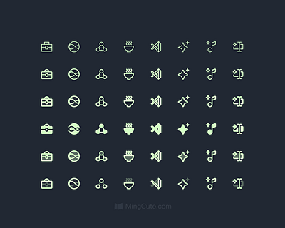 New icons for this week assets filled icon icon pack icon set icons line icon mingcute sharp