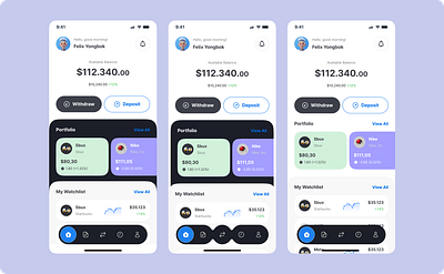 Finanace app ux ui mobile app design banking finance money ui ux wallet widthdraw