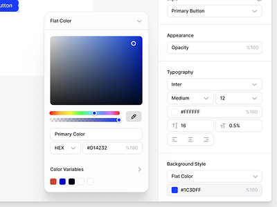 Color Picker - Light 🔆 color color picker dashboard logo product design ui user interface ux web design