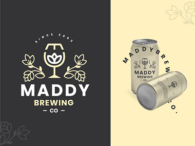Maddy Brewing Branding! branding graphic design logo