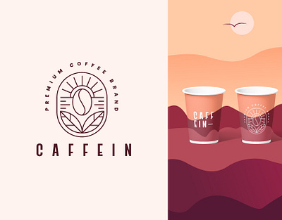 Caffein Branding Design! branding graphic design logo