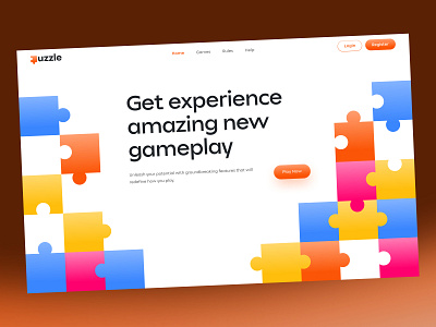 Puzzle - Play Game Experience Redefined! colorfuldesign creativedesign design inspiration designcommunity designtrends dribbble gamedesign gameinterface graphic design interactiondesign ui userexperience usertinterface ux webdesign webdevelopment