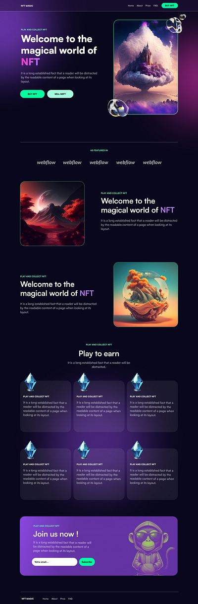 Designing NFT websites app design graphic design illustration ui ux