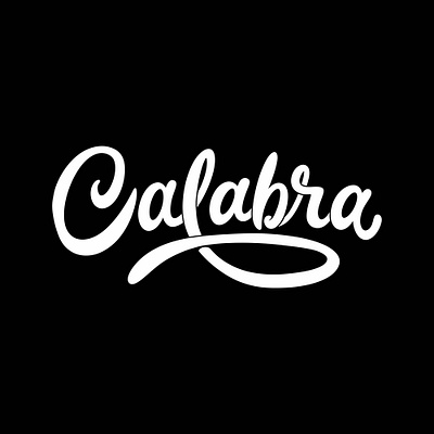 Calabra album apparel audio calligraphy clothing design lettering logo logotype sound type typography wordmark