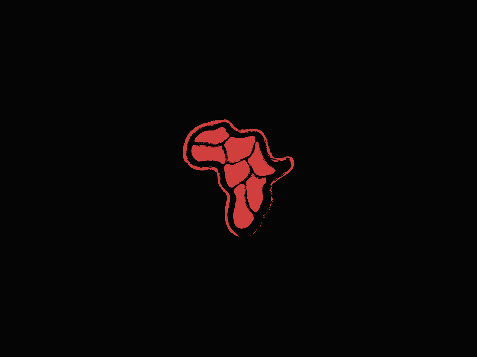 African Colonization Logo africa bloody logo brand identity branding butchery colonization concept dark humor logo european imperialism imperialism logo logo designer minimalist piece of meat political satire satirical art symbol of colonization visual irony